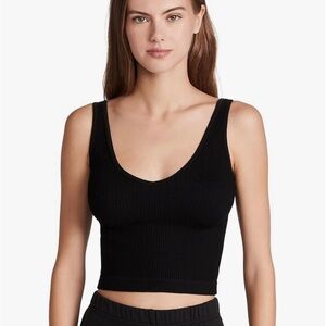 Free People Women's Solid Rib Brami Xs/s